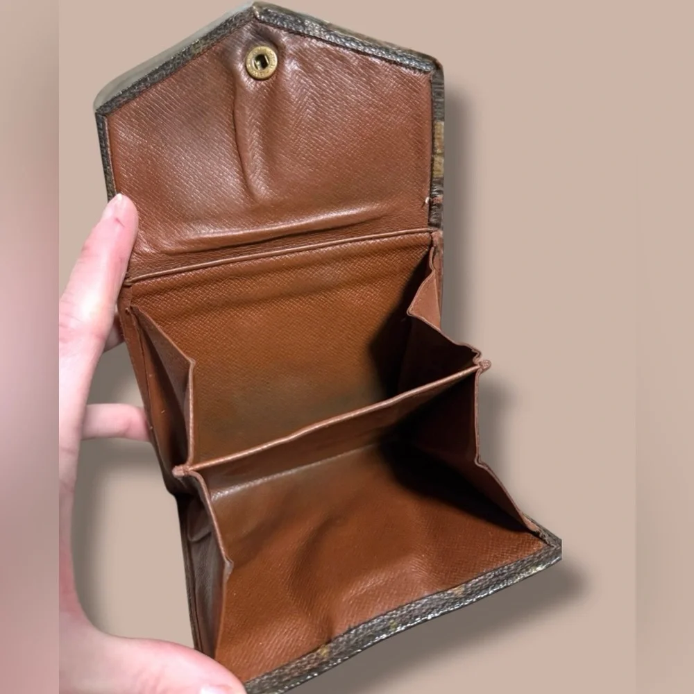 Authentic Vintage Louis Vuitton Monogram Bifold Compact Unisex Wallet - Picture 2 of 8